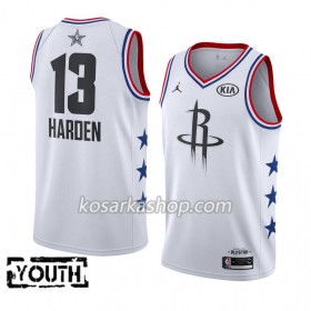 Dres Houston Rockets James Harden 13 2019 All-Star Jordan Brand Bijela Swingman - Dječji